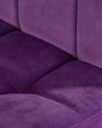 Стул барный ДОБРИН ДОМИНИC Фиолетовый велюр МДЖ9-58 / DOBRIN DOMINIC MJ9-58