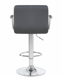 Стул барный ДОБРИН КРУГЕР АРМ Серый / DOBRIN KRUGER ARM