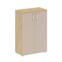 Шкаф средний широкий СХИФТ СК.СТ-2.3 Тиквуд Светлый/Капучино / SHIFT SK.ST-2.3