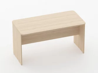 Стол для переговоров Глассй 1.16.14 Бук светлый / Glassy