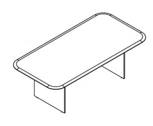 Конференц-стол ВОCТ 220 Дуб сонома / WOCT