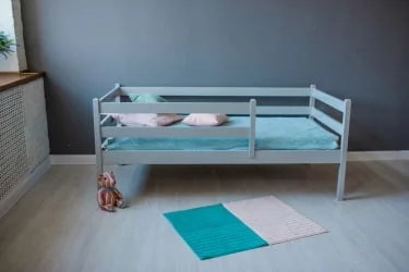 Бортик для деткой кровати РооРоом ВК-3с Серый / RooRoom VK-3с