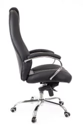Кресло руководителя Дрифт Лукс М кожа Черный / Drift Lux M