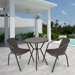 Комплект мебели Асоль-5 ЛРC01/ЛРТ01-Д60 Дэрк Бровн 2Пcс / LRC01/LRT01-D60 Dark Brown 2Pcs