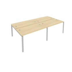 Рабочая станция на 4 раб.места Метал Сйстем Б.СМ-4.4 Акация/Серый / Metal System