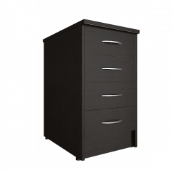 Тумба приставная (с замком) Рива А.ТП-4.1Ф-С Венге Цаво / Riva А.ТП-4.1F-S