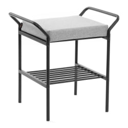 Пуф/стол Ерго/Эрго ПС рогожка, серо-бежевый, 3М 16/2 / Ergo/Эрго 3M