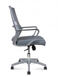 Кресло офисное Макс ЛБ грэй / Макс ЛБ грей 818БГ / LB Max LB grey 818BG