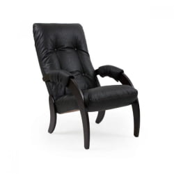 Кресло Модель 61 венге / Веллоур Волкано 51 / Vellour Volcano