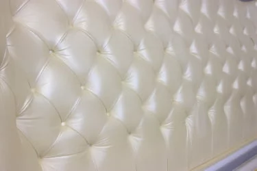 Кровать Леонарда Престиге Беиге Перлато (натуральная кожа) / Prestige Beige Perlato