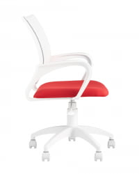 Кресло компьютерное ТопЧаирс СТ-БАСИC-В Белый / TopChairs ST-BASIC-W