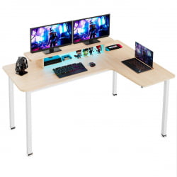 Геймерский стол ЕУРЕКА ЕУРЕКА Л60Р-МВ, Мапле / EUREKA EUREKA L60R-MW, Maple