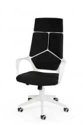 Кресло офисное ИК CКС0898Х Вхите блаcк / IQ CX0898H White black