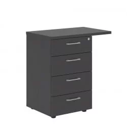 Тумба приставная КСЛC-4Д.2 Легно Темный / XLC-4D.2