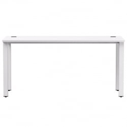 Стол прямой на металлокаркасе, опоры 45 гр Еверпроф ЕВО 254С004 Белый / Everprof EVO 254S004