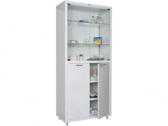 Шкаф медицинский ХИЛФЕ МД 2 1780/СГ / HILFE 1780/SG