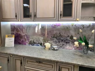 Глянцевый фартук (КОМПОЗИТ) КМ 233 / KM