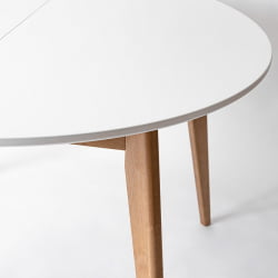 Стол обеденный Орион Плус 100кс100 Орех / Plus 100x100