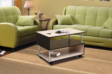 Журнальный стол журнальный №12 Венге/Дуб молочный