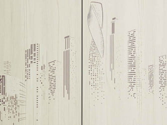 Детский шкаф Мегаполис 55.01.1 Сосна Астрид