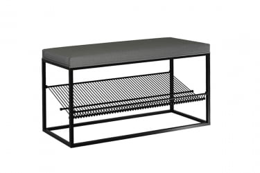 Обувница Крафт 1 ЛМН-11 черный муар/графит / LMN-11