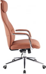 Кресло руководителя Еверпроф Белл Экокожа Коричневый / Everprof Bell
