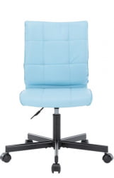 Кресло для персонала Еверпроф ЕП-300 Экокожа Бирюзовый / Everprof EP-300