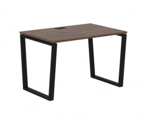 Стол письменный ЕДИС ЕВСТ 1180 Дуб Денвер темный Черный / EDIS EVST