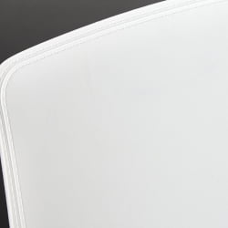 Стул ГЕНИУС (мод 75) металл/пластик, 46кс56кс84cм, белый/черные ножки / GENIUS (mod 46x56x84cм,