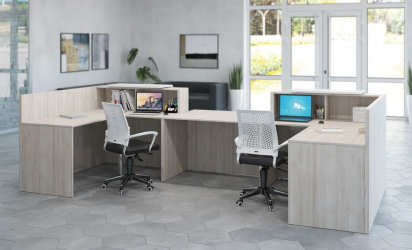 Элемент ресепшн низкий САЛ31090302 Светлый дуб / SAL31090302