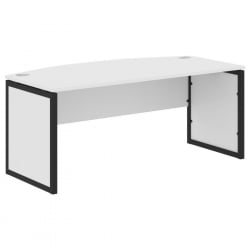 Стол руководителя КСТЕН-КП КСКПЕТ 189 Белый Антрацит / XTEN-QP XQPET