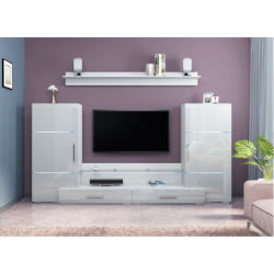 Гостиная Домино Л2800 Белый глянец / L2800