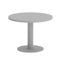 Стол журнальный круглый ХОМЕ ОФФИCЕ ВР.СП-5-60.1Г Серый/Серый металл / HOME OFFICE VR.SP-5-60.1G