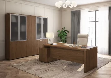 Кабинет руководителя ВЕЛАР набор №1 Дуб табачный / VELAR
