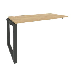 Наборный элемент рабочей станции на О-образном м/к ОНИКС О.МО-1.НРС-3.7 Тиквуд Светлый/Антрацит / ONIX O.MO-1.NRS-3.7