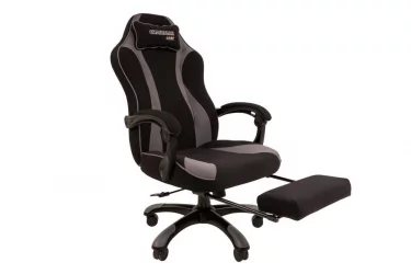 Кресло для геймеров CХАИРМАН ГАМЕ 35 Черный-св.серый / CHAIRMAN GAME