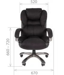 Кресло руководителя CХАИРМАН 434 Черный / CHAIRMAN