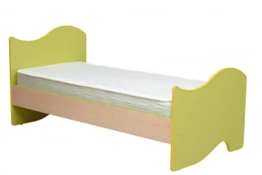 Детская кровать от 3 до 7 лет Юниор-11.3 900*2000 Дуб молочный/Ярко-розовый