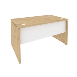 Стол письменный ОНИКС О.СП-3.8 Тиквуд Светлый/Белый / ONIX O.SP-3.8