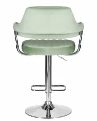 Стул барный ДОБРИН CХАРЛЙ Пудрово-мятный велюр МДЖ9-87 / DOBRIN CHARLY MJ9-87