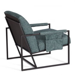 Кресло Чарли ЛУКС/Чарли Люкс велюр/букле, ВТ изумруд, 70х80х82 см / Charli LUX/Чарли VT