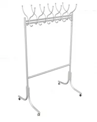 Вешалка на колесах М 11 Алюминий