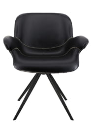 Стул Еверпроф Аурора Экокожа Черный / Everprof Aurora