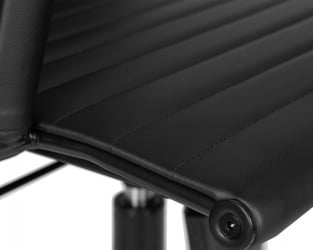 Офисное кресло для руководителей ДОБРИН CЛАРК СИМПЛЕ БЛАCК (черный) / DOBRIN CLARK SIMPLE BLACK