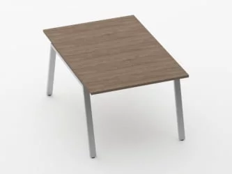 Л-образный металлический каркас с траверсами Дека 74.145.10 К Металлик матовый муар / Deka