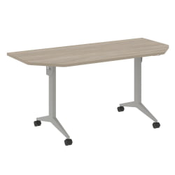 Стол складной мобильный КС-Пулл КС.М-7.Т2 Дуб Аттик/Серый / X-Pull X.M-7.T2