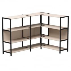 Набор стеллажных систем Еверпроф ЕВО №14 Кашемир Черный / Everprof EVO