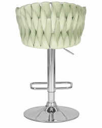 Стул барный ДОБРИН МАРCЕЛ Пудрово-мятный велюр МДЖ9-87 / DOBRIN MARCEL MJ9-87