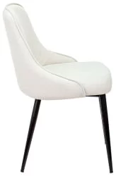 Стул для кухни Бюрократ КФ-5 Молочный Велвет 20 / KF-5 Velvet