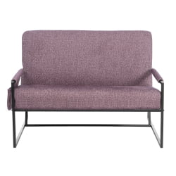 Диван Чарли ЛУКС Д/Чарли Люкс велюр/букле, ВТ шапе воод росе / Charli LUX VT shape wood rose